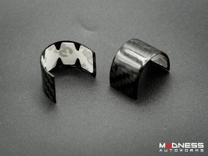 FIAT Steering Wheel Band - 2 piece kit - Carbon Fiber